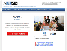 Tablet Screenshot of management-associatif.org